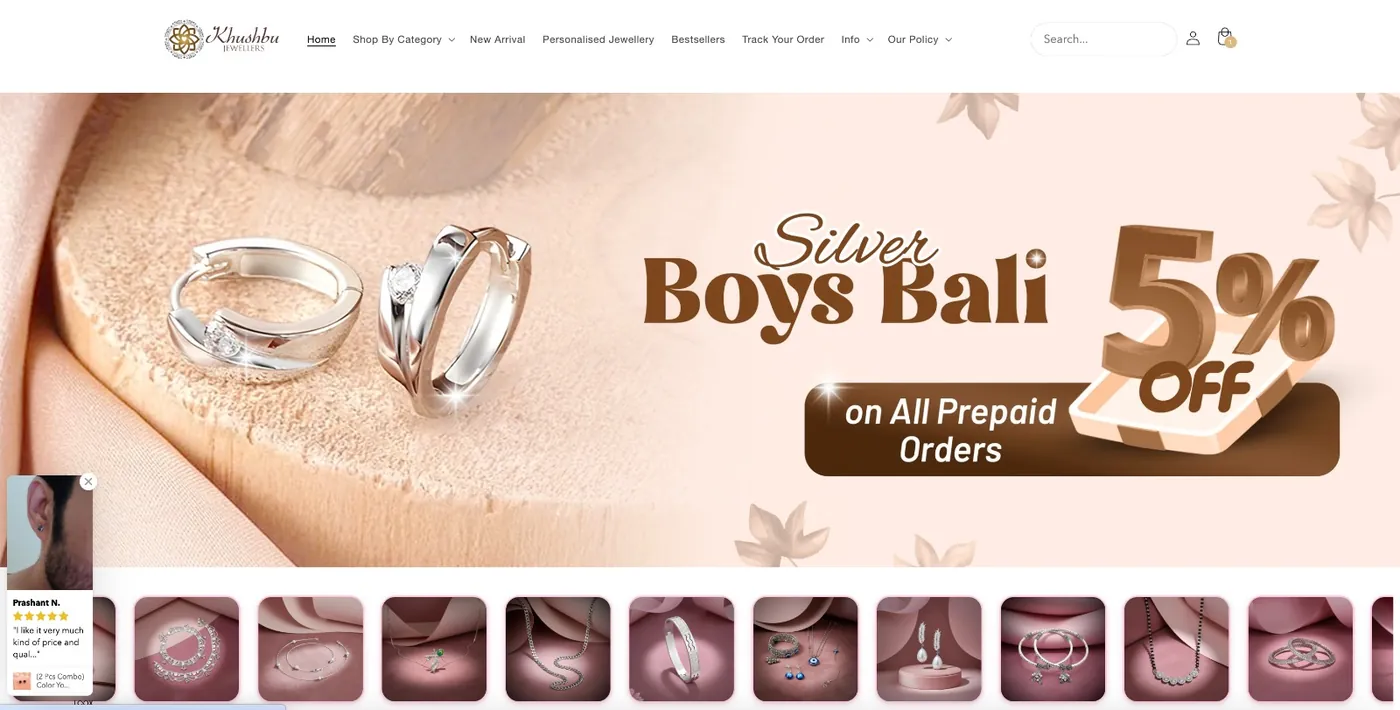 E-commerce website development